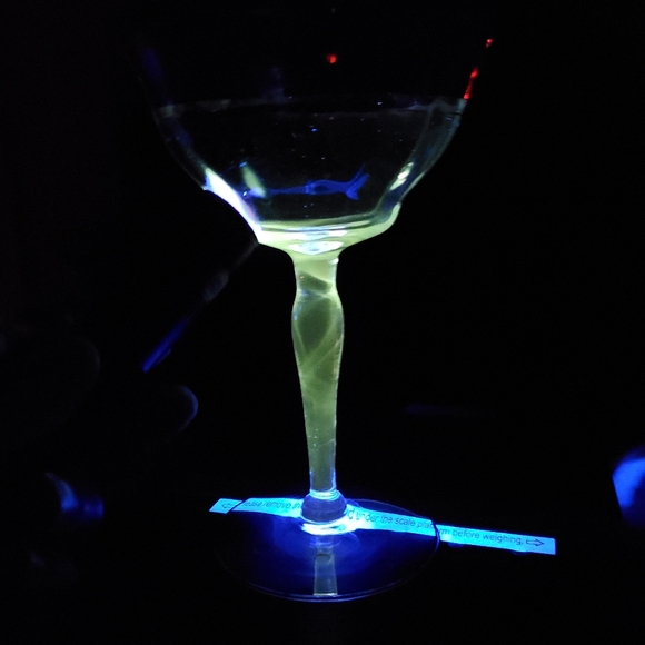 Glastonbury-Lotus Platinum Champagne/Sherbet 5 3/4" Glasses Vtg Glows ~ Set Of 4 - Picture 12 of 12